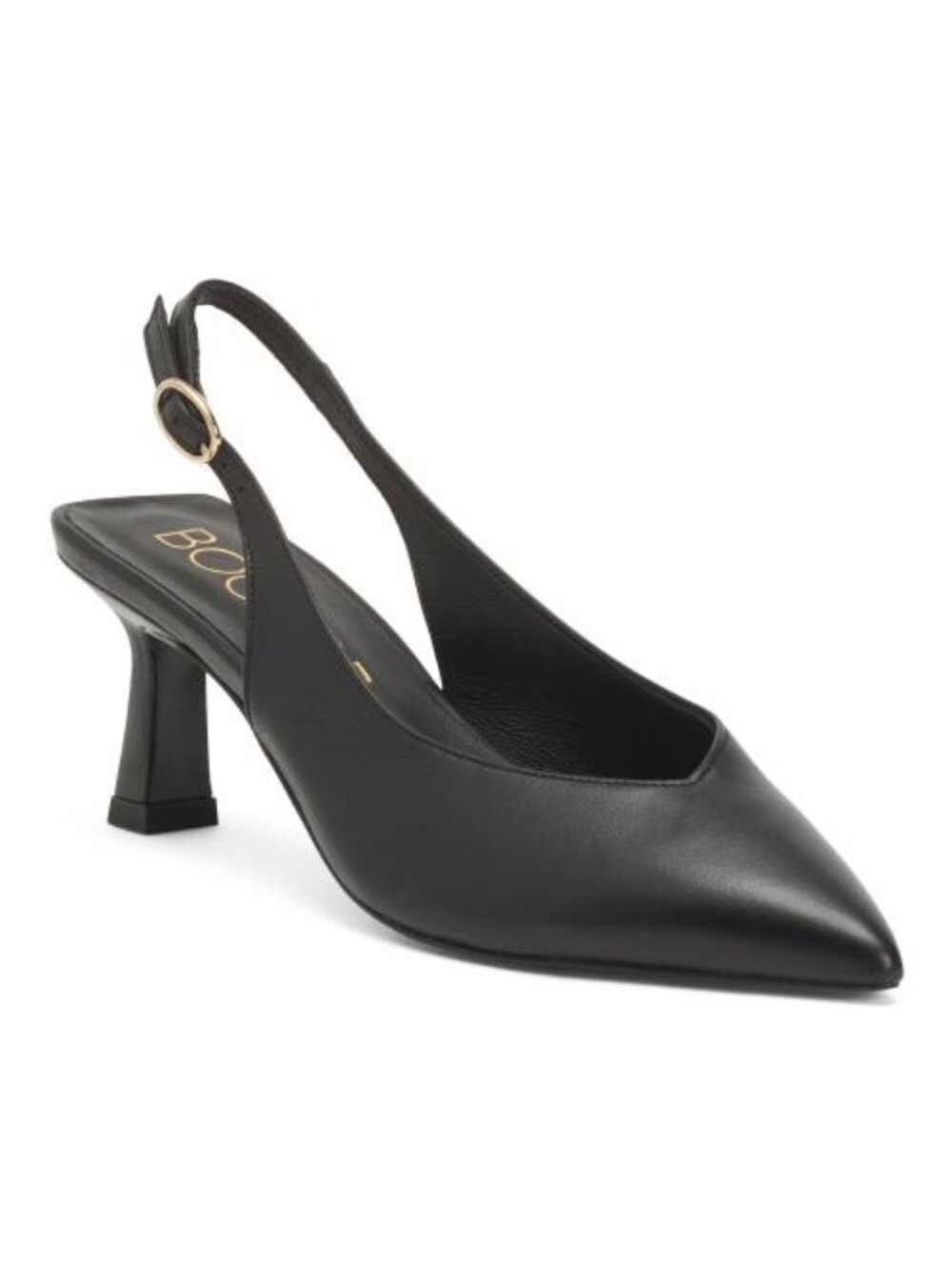 BOCAGE Leather Sling Back Heels